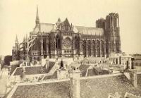 Reims - Cathedrale - Photo ancienne